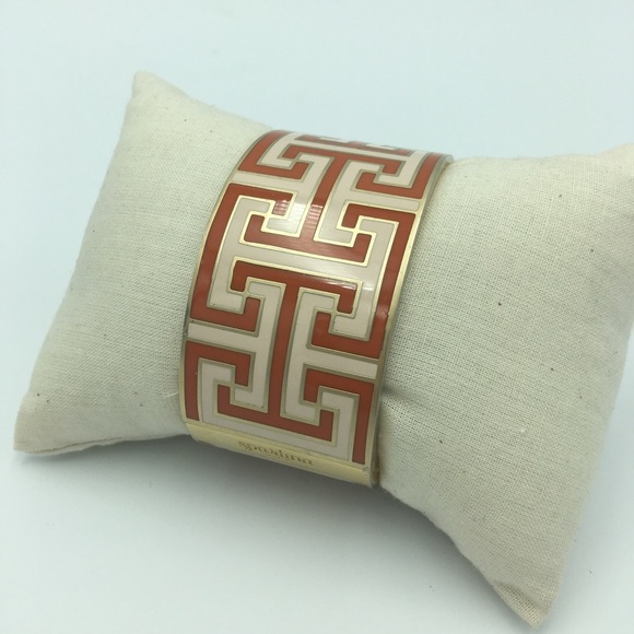 Spartina 449 Jewelry - Spartina 459 Cuff Bracelet Grecian Orange White